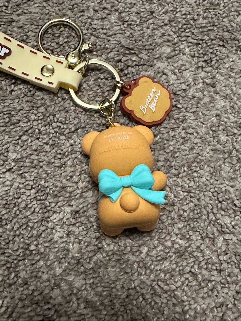 Butterbear Keychain - Picture 3 of 3